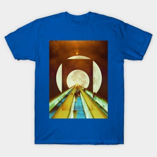 The Escalator by MontagealaBira T-Shirt